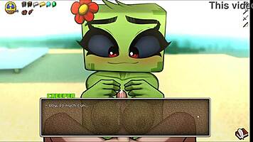 The creeper girl gave us a public titjob on the beach, then we creampied her pussy first time.