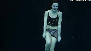 Wow, check Adriana's slutty underwater walk! So hot! 🔥