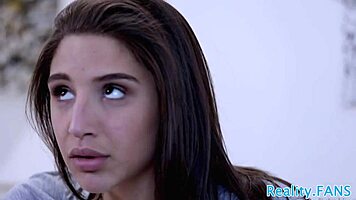 rimmed teen babe gets her pussy creampied real good... um, i mean, like, totally filled up