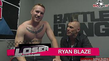 analsex with busty brunette slut after fierce competition win