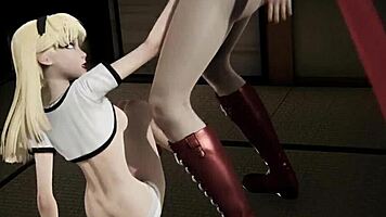 Supergirl sex adventures vol 2 - futanari fun - sucking and fucking 😈💦