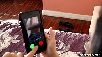 wife sneaks tinder hookup during husband's absence