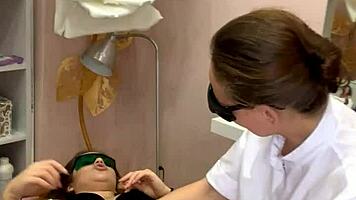 Ritafox's laser depilation session showcases her horny teen redhead ass in close-up webcam reality.