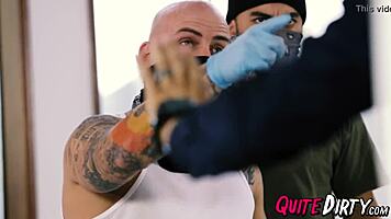 submissive wife rides monster cock in her wet pussy 😈