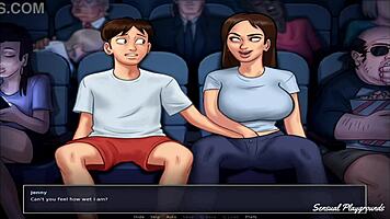 Summertime Saga Stepsister Gets Wild and Horny with Me