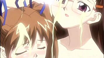 anime teen 18+ sex orgy with busty slut spit roast action. damn, that's wild! 😍