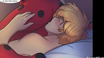 Miraculous Ladybug unwinds with a naughty outdoor cowgirl ride