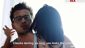 yo, vipsexvault got sicilia, andy stone, claudia bavel in a wild ffm with skinny blonde and huge tits