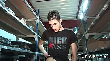 petite redhead demolished by two guys and covered in cum?