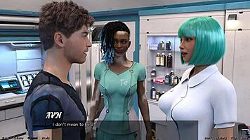 曲线嫩妹想摸我大鸡巴太空里