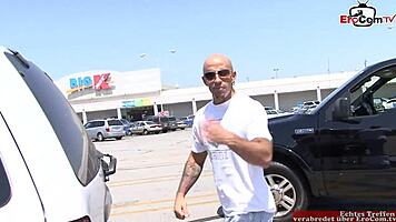 yo, picked up this brunett slut off the street for big dick action