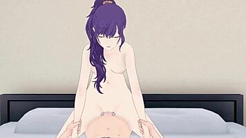 Kanade And Mafuyu's Intense Emotional Hentai Creampie In Project Sekai