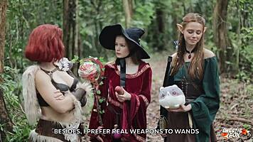 我和红发少女18+玩D&D角色扮演粗暴干翻