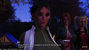 Lake date with curvy jill in being a dik