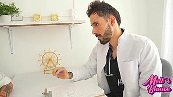 Shy Doctor Seduced to Pound My Juicy Pussy at Work