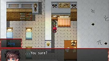 Harem game episode with goblin princess kiss