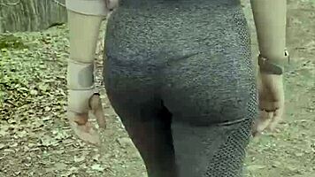 stop hikin, bend me over and cum inside in public park!