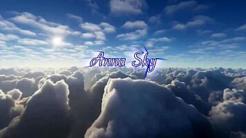 step sister anna says, 'worship my feet while i give you a footjob'