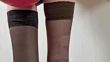 Watch Mistress Elza Kom dominate with ponytail and ripped clothes! Feel the BDSM heat as she sniffs panties!