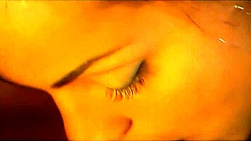 so these two blondes were on the boat, kissing and licking each other's trimmed pussies sensually close-up.