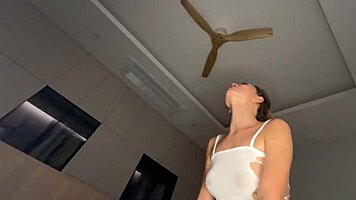 Intensely fucked this hot Asian teen's tight pussy in POV, making her moan loudly