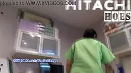 Jasmine Rose Cums on Clock, Stacy Dances with Hitachi