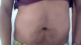 modeling in panties at home party