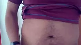 modeling in panties at home party