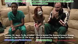 Curious podiatrist Stacy Shepard lingers on Jewel's sweaty feet during kinky exam