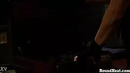 Hey, wanna see how we brand and chain submissive slaves?