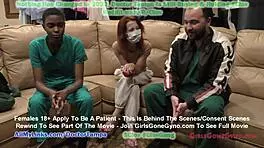 Curious podiatrist Stacy Shepard lingers on Jewel's sweaty feet during kinky exam