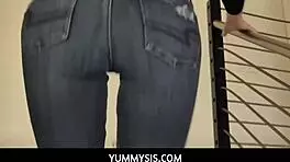 Yummysis - Stepbrother Fucks Stepsister Hard Until Ears Ring - Charlotte Sins