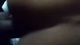 Watch my petite ebony Jackie suck that big cock