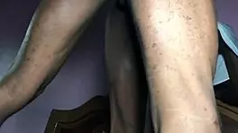 getting a wild cumshot from dildo and bbc play