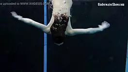 Wow, check Adriana's slutty underwater walk! So hot! 🔥