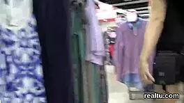 Glamorous Czech Teen Seduced in Shopping Centre, Plowed in POV