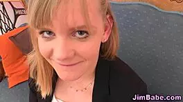 Newbie teen in pov riding and oral with older partner