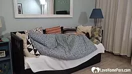 Teen 18+ Fucks Best Friend in Missionary and Cowgirl for Cumshot