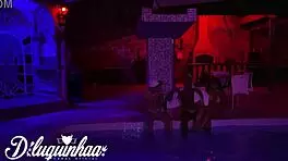 athletic couple invites me for outdoor threesome