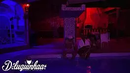 athletic couple invites me for outdoor threesome