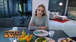 pov - morning sex with cute tiffany tatum, oops i couldn’t hold back