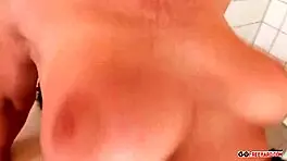 jessamine rides hard bent over with big tits bouncing