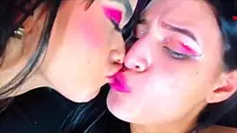 i watch my friends lick milky tits and explore anal with squirting fun