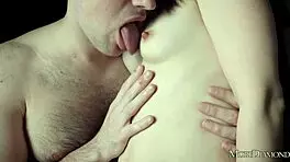 i met this teen slut with hard nipples and made her cum hard