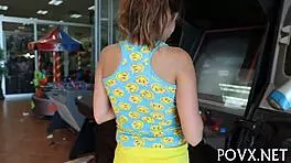 Lustful girlfriend ready for rough sex