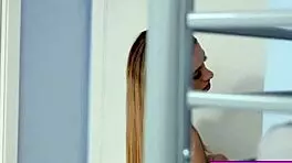 Freya, Khloe, and Chloe Take Turns Sucking Jimmy Michaels’ Huge Cock