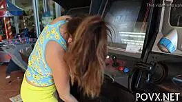 Lustful girlfriend ready for rough sex