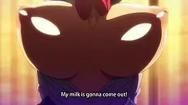 Hey, watch these cute hentai teens in a wild threesome action! 😍