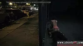 Teen Femme with Glasses Receives Rough Oral Creampie