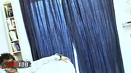 Sonia fucks Jorge on the bed